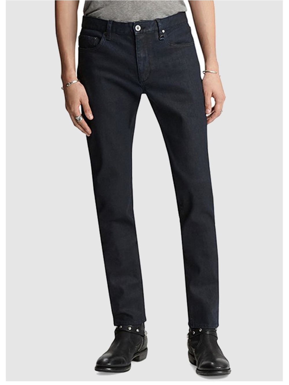$468 John Varvatos Collection Coated Jean Size 31